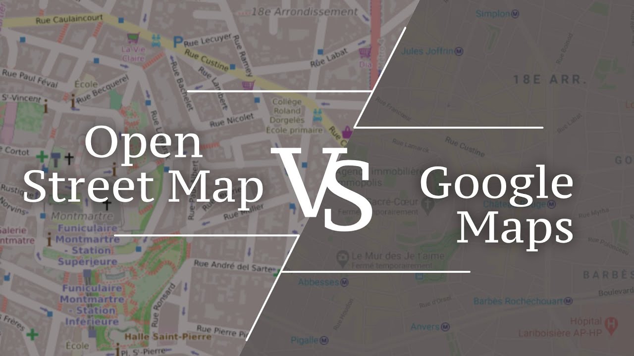 Open Street Map, une alternative à Google Maps
