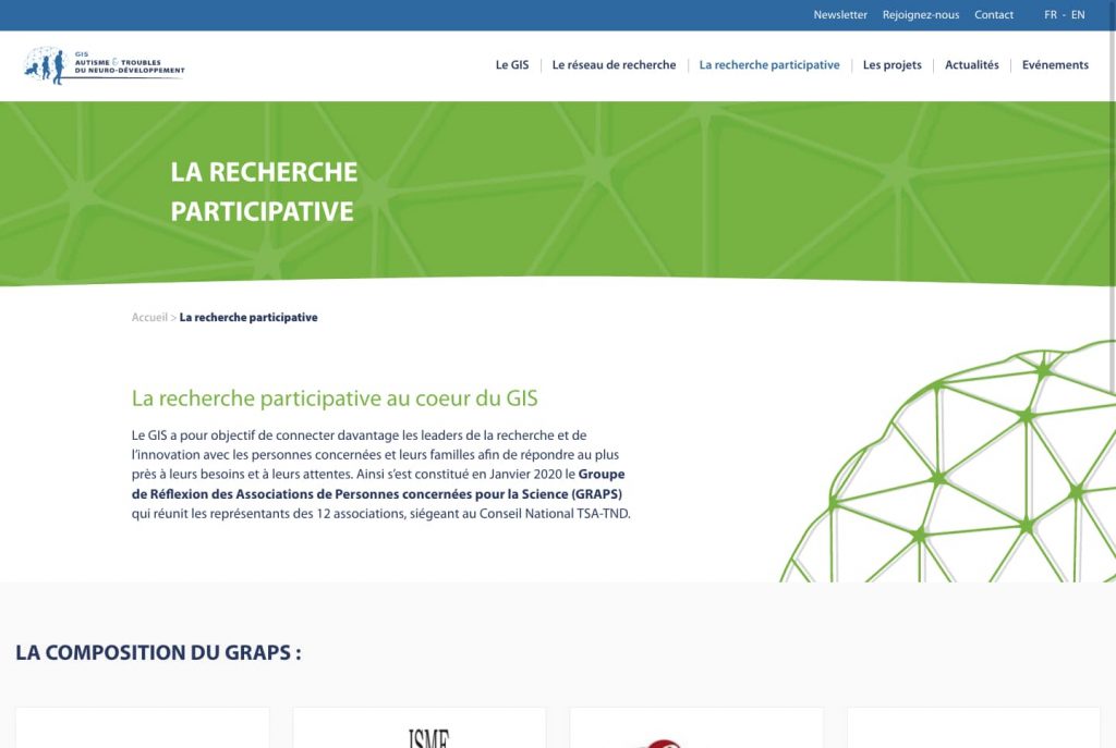 GIS page recherche participative